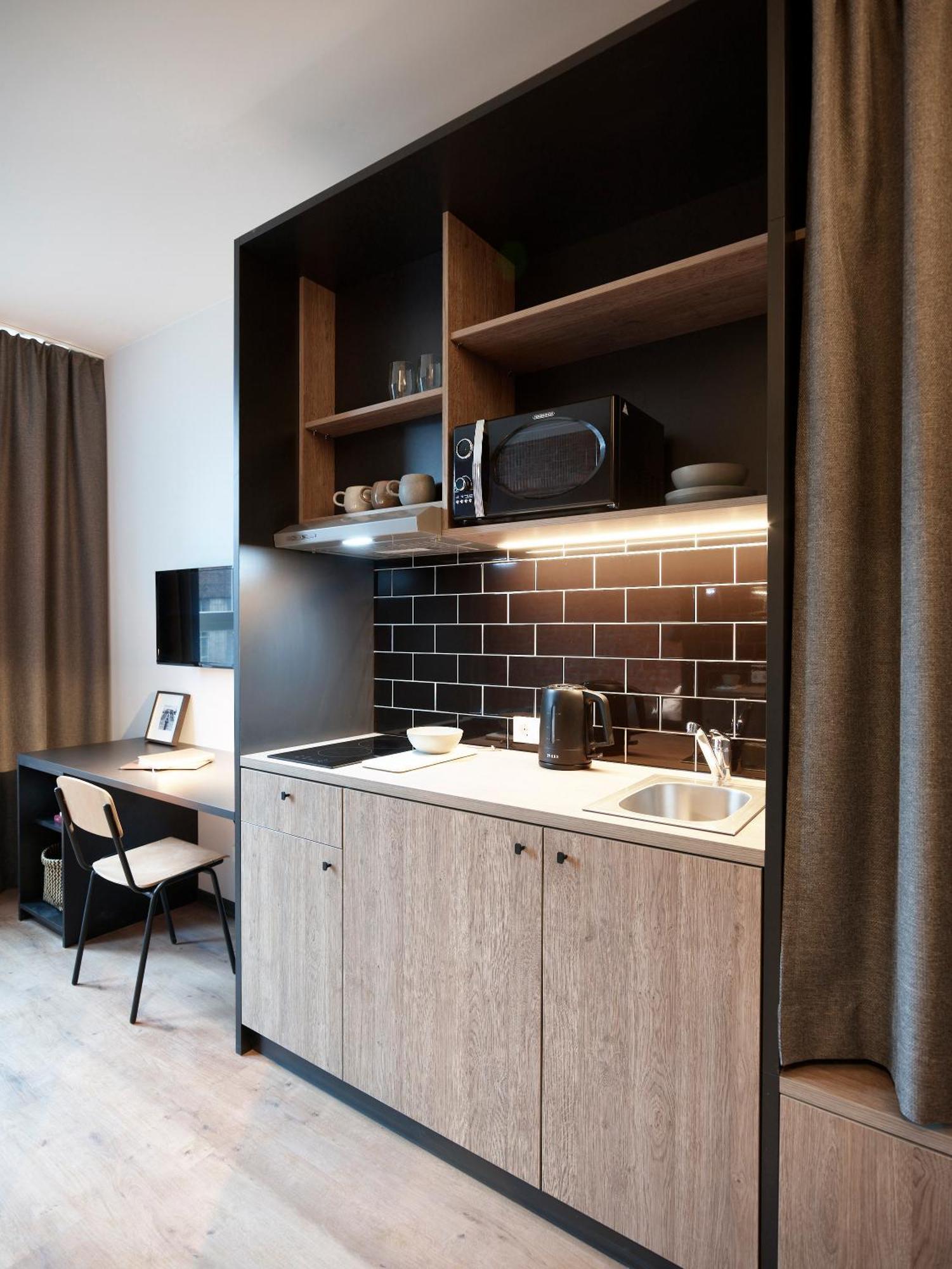 Phnx Aparthotel Hamborg Værelse billede